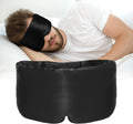 VN satin-feel sleep mask in black