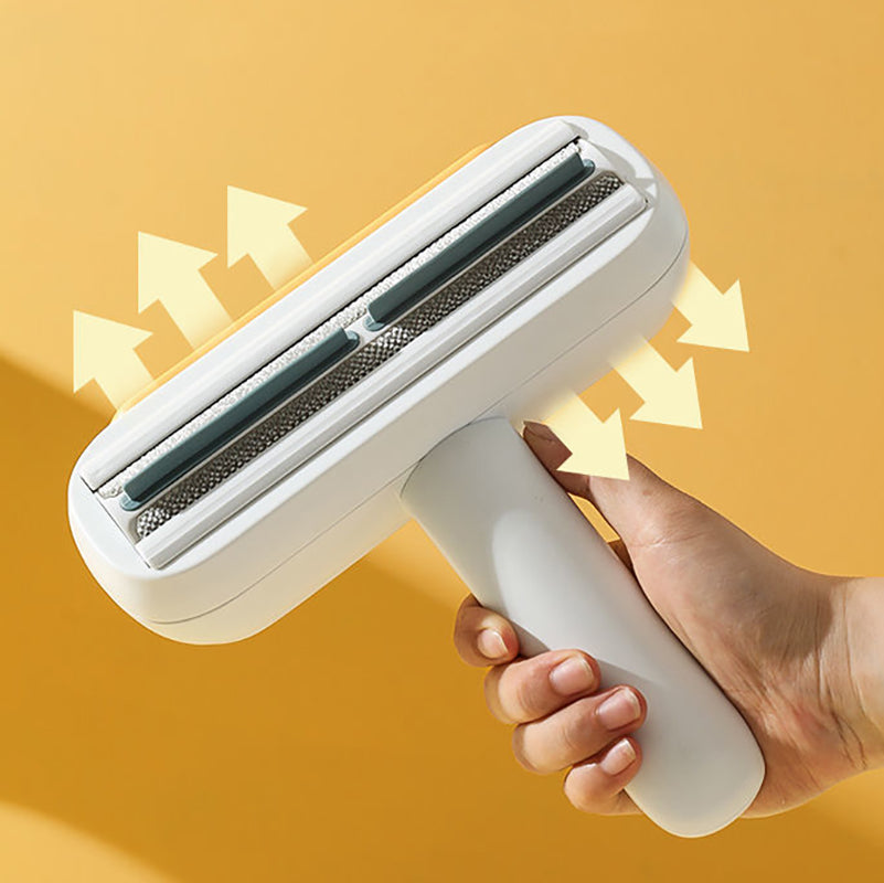 VN Push-Pull Pet Hair Scraper Brush