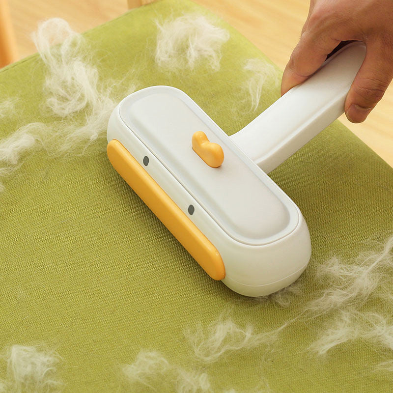 VN Push-Pull Pet Hair Scraper Brush