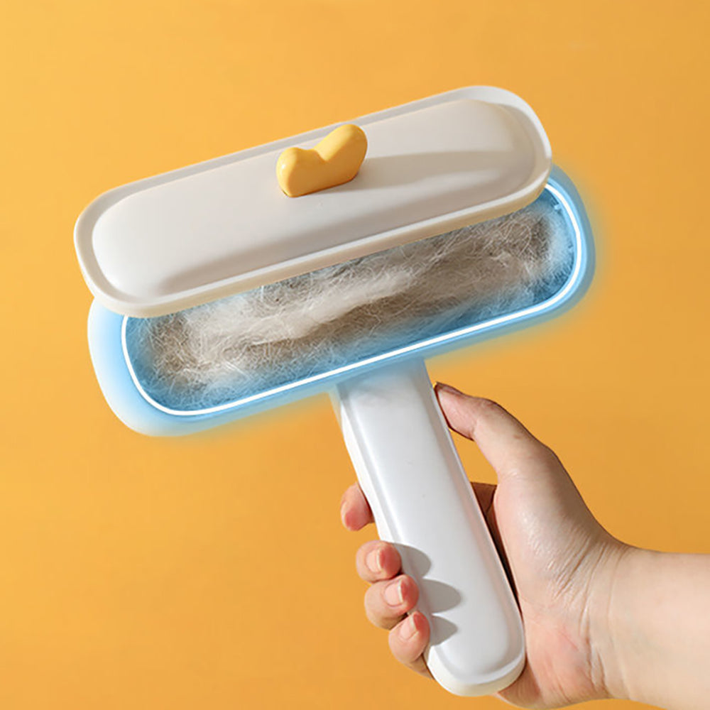 VN Push-Pull Pet Hair Scraper Brush