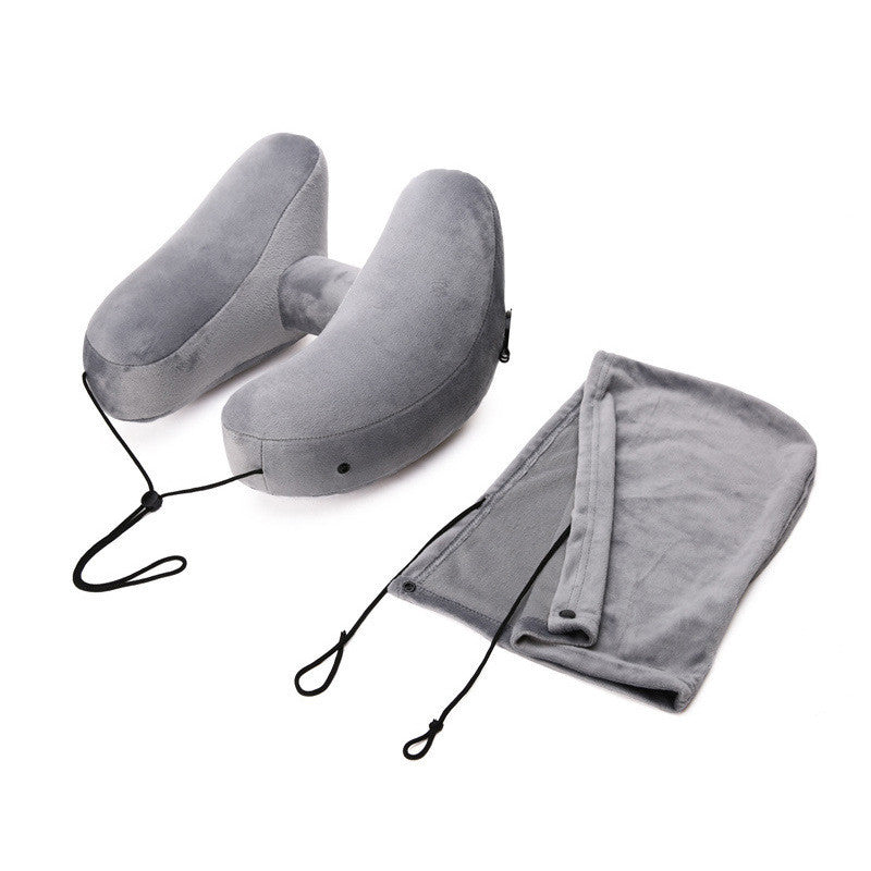 VN Inflatable H-Shape Travel Neck Pillow