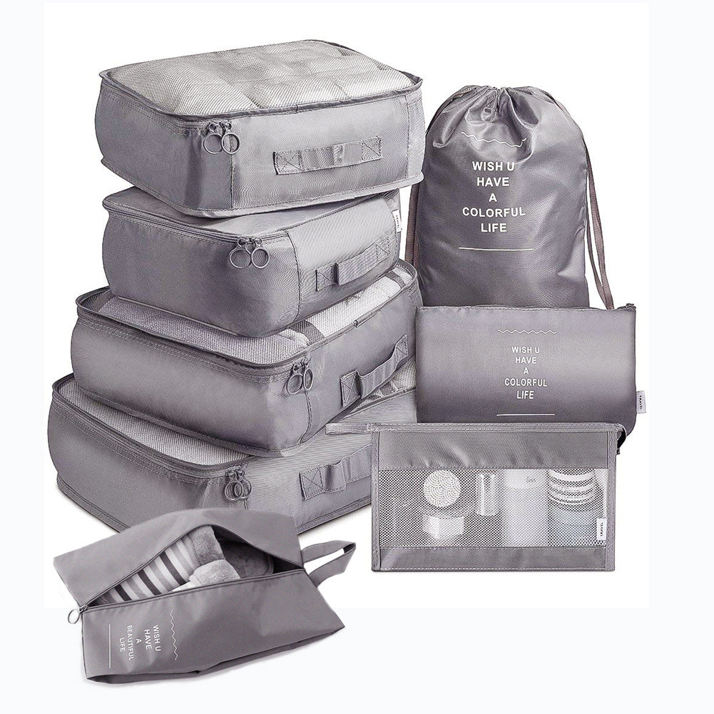 VN 8-Piece Travel Packing Cube Set