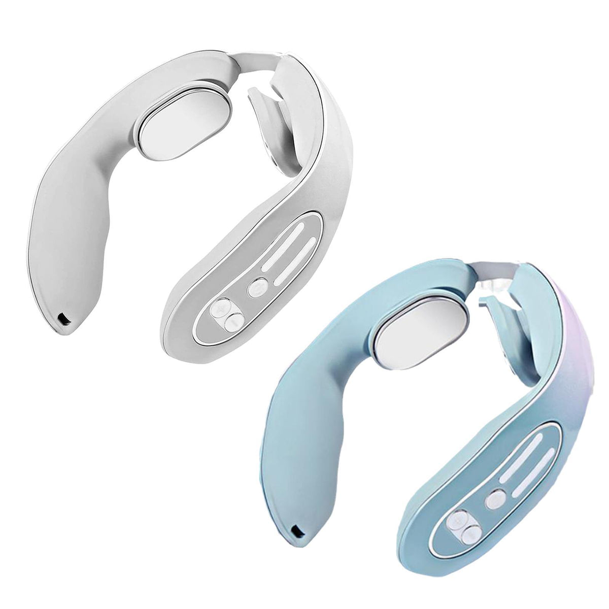 VN Heated Neck Massager, two units on white